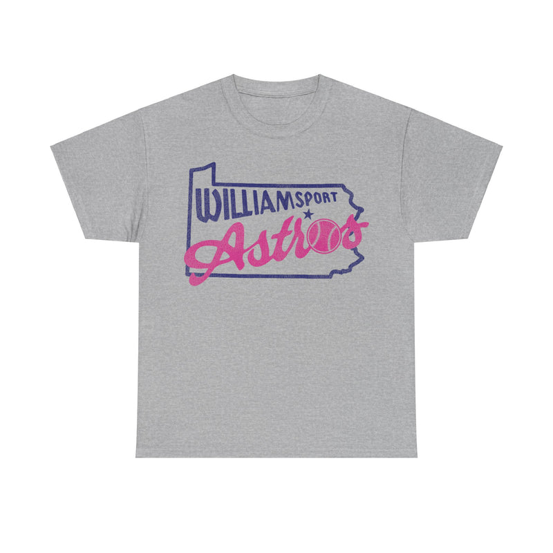 Load image into Gallery viewer, Williamsport Astros Nostalgic Retro Baseball Team T-shirt
