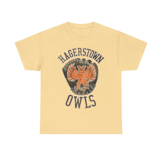 Hagerstown Owls Maryland Baseball Team T-shirt