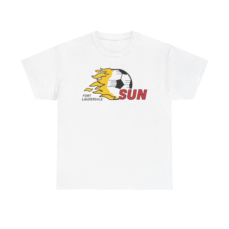 Load image into Gallery viewer, Fort Lauderdale Sun United Soccer League 1984 Logo T-shirt
