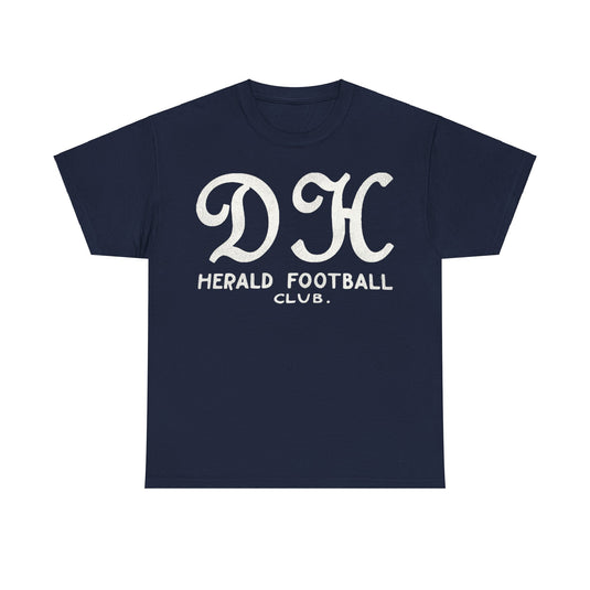 Detroit Heralds Retro Nostalgic Football T-shirt