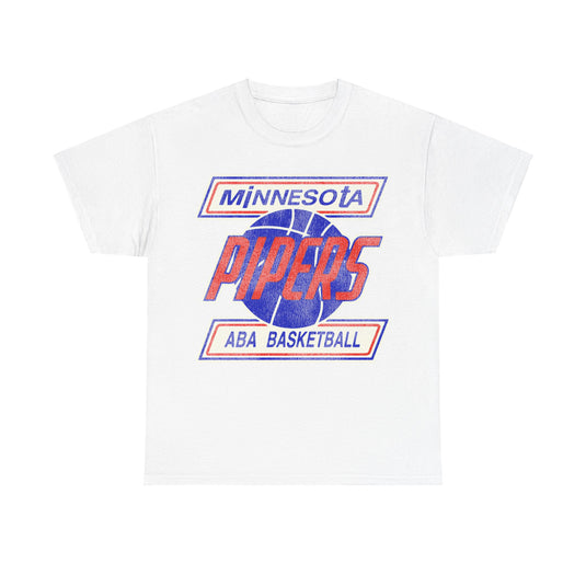 Minnesota Pipers Basketball Team Nostalgic Retro T-shirt