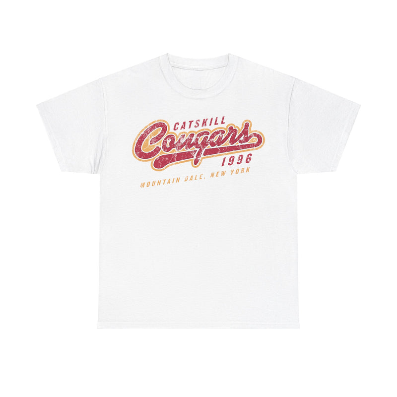 Load image into Gallery viewer, Catskill Cougars Est 1996 New York Baseball Team T-shirt
