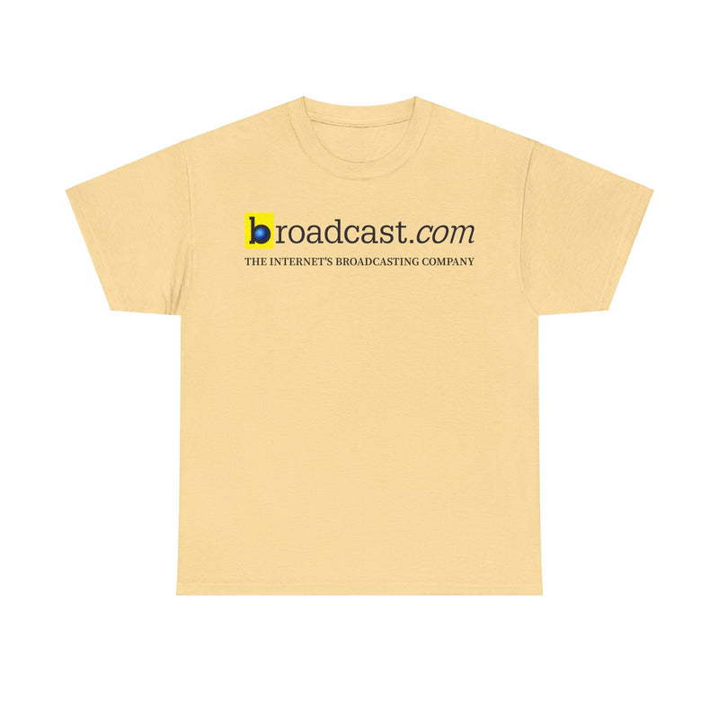 Load image into Gallery viewer, Broadcast.com Logo T-Shirt The Internet’s Broadcast Company
