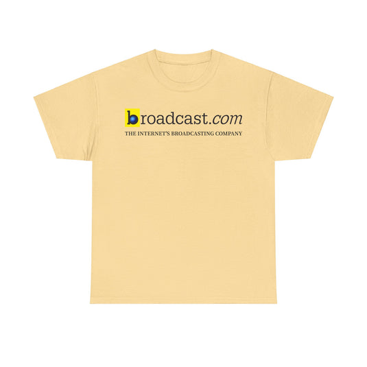 Broadcast.com Logo T-Shirt The Internet’s Broadcast Company