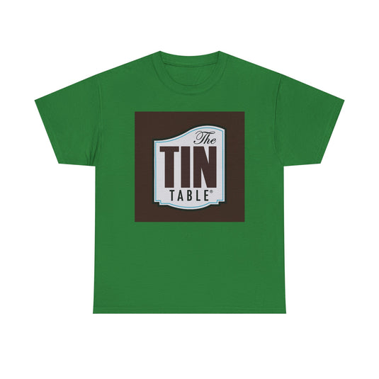 The Tin Table T-Shirt - Restaurant Industry Defunct Logo Tee