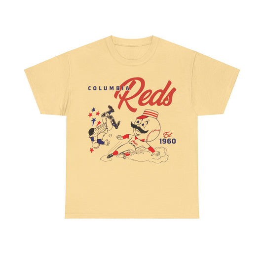 Columbia Reds Est 1960 South Carolina Baseball Team T-shirt