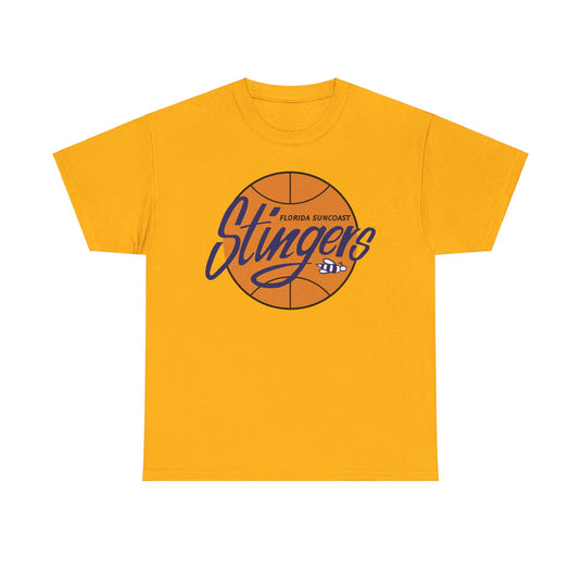 Florida Stingers CBA Basketball 1985-1986 T-shirt