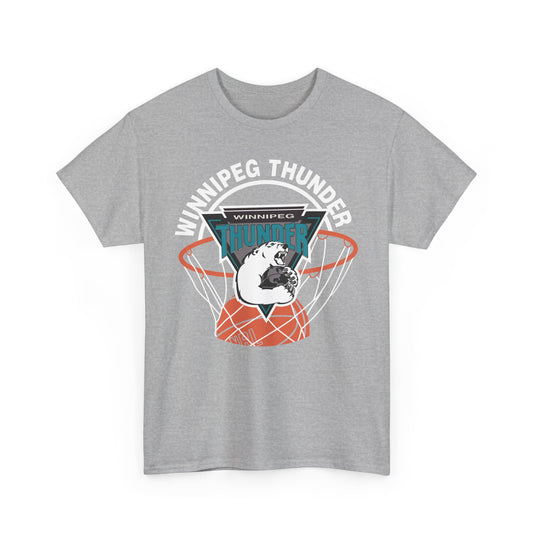 Winnipeg Thunder Basketball 1992-1994 World Basketball League T-shirt