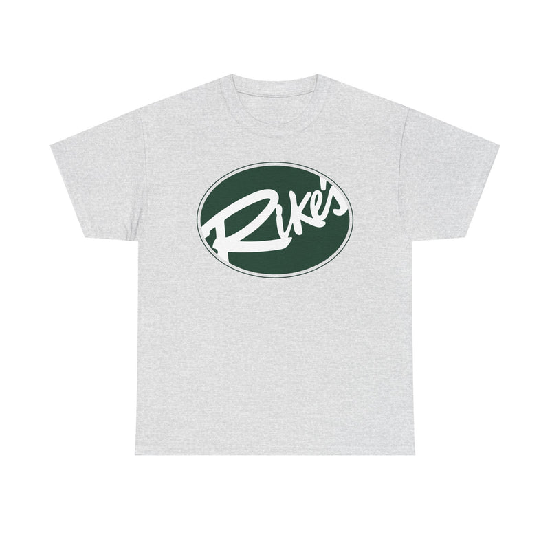 Load image into Gallery viewer, Rikes Green Oval Logo Department Store T-shirt
