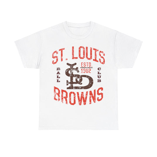 St Louis Browns Est 1902 Baseball Team T-shirt