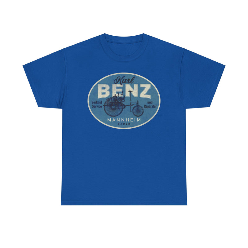 Load image into Gallery viewer, First Mercedes Benz Sign Logo Mannheim Baden Car T-shirt
