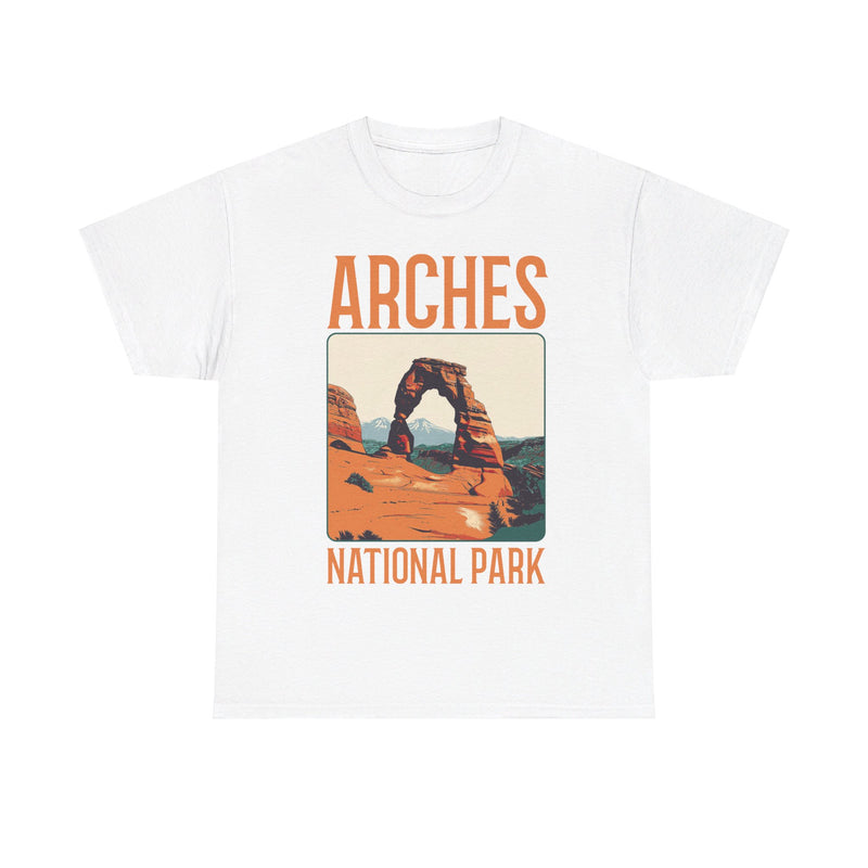 Load image into Gallery viewer, Arches National Park Utah Poster Print T-shirt
