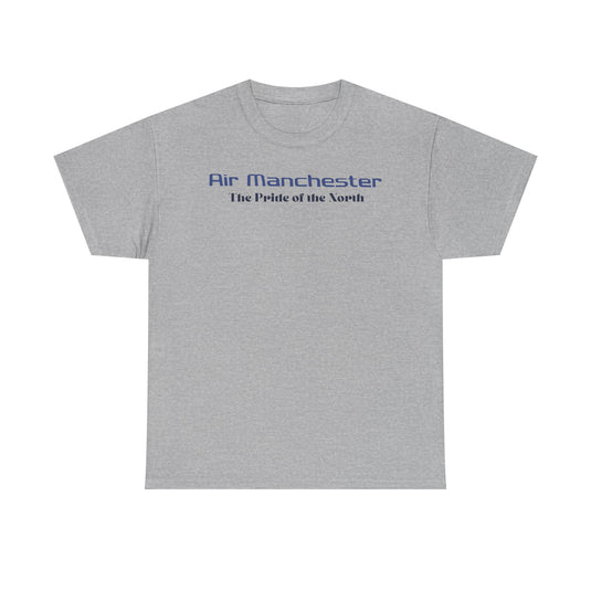 Air Manchester The Pride of the North Vintage Airline Logo Aviation T-shirt