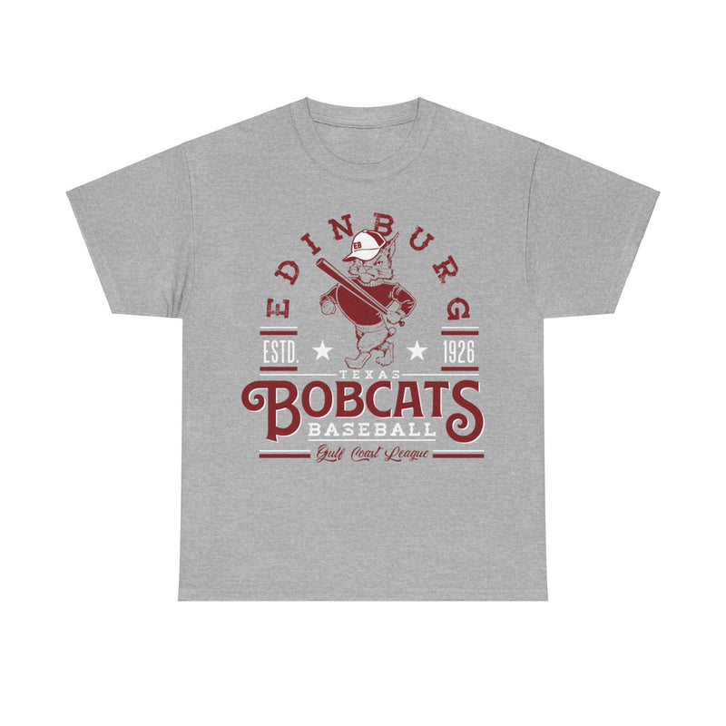 Load image into Gallery viewer, Edinburg Bobcats Est 1926 Texas Baseball T-shirt
