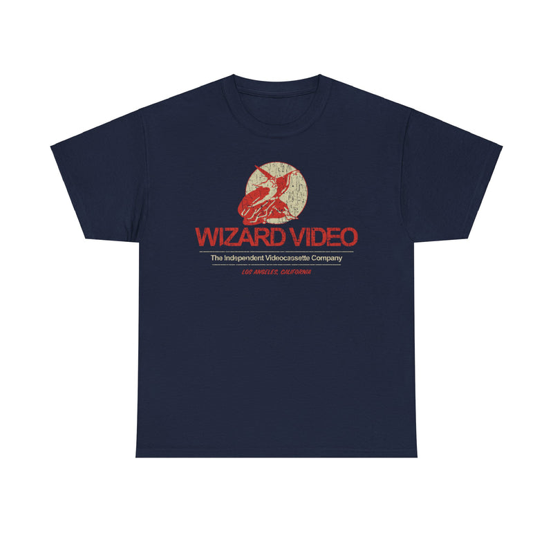 Load image into Gallery viewer, Wizard Video 1981 Los Angeles California Video Company T-shirt
