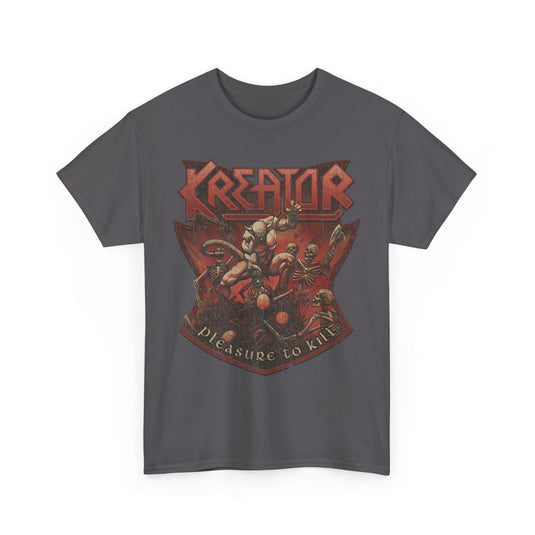 Pleasure to Kill 1986 Kreator Music Album T-shirt