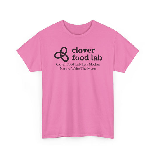 Clover Food Lab T-Shirt - Restaurant Chain Logo Tee - Vegetarian