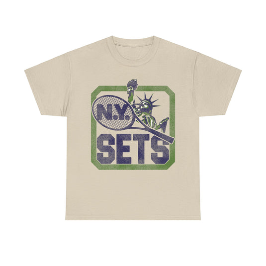 New York Sets Tennis Team Retro Nostalgic T-shirt