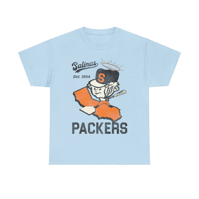 Salinas Packers Nostalgic Retro Baseball Team T-shirt