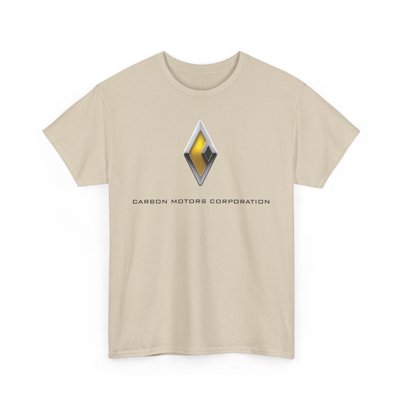 Load image into Gallery viewer, Carbon Motors Corporation Concept Police Car Diamond Logo T-shirt
