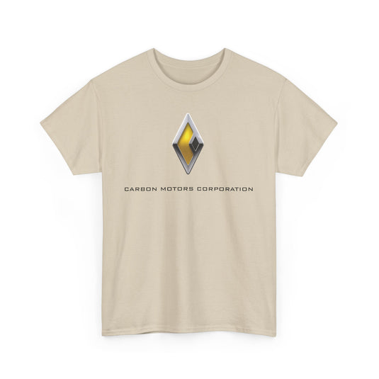 Carbon Motors Corporation Concept Police Car Diamond Logo T-shirt