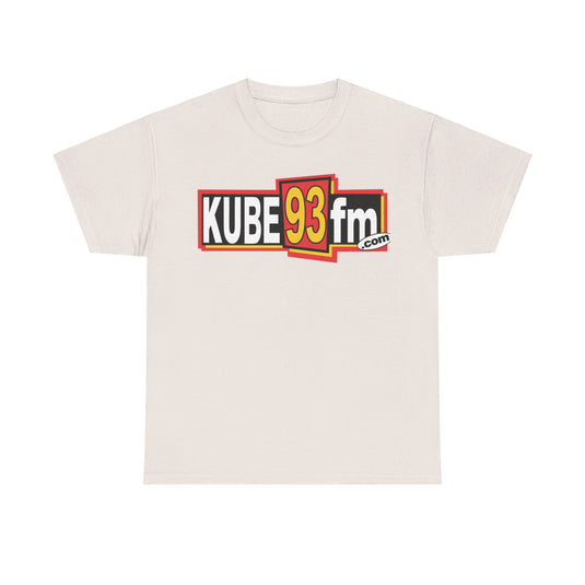 Kube 93 FM Seattle Washington Logo Radio Station T-shirt