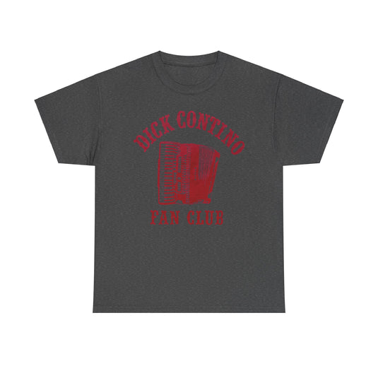 Dick Contino Accordionist Fan Club Tribute T-shirt