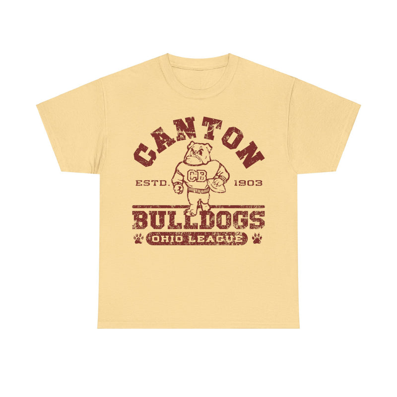 Load image into Gallery viewer, Canton Bulldogs Ohio Est 1903 Football Team T-shirt
