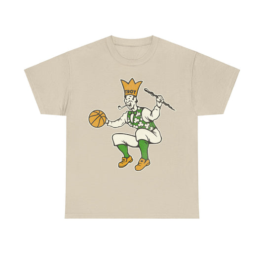 Troy Celtics Basketball Team Nostalgic Retro T-shirt