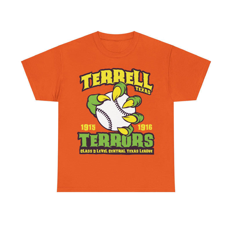 Load image into Gallery viewer, Terrell Terrors Est 1915 Texas Baseball T-shirt
