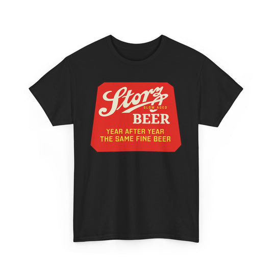 Storz Beer Year After Year Same Fine Beer Slow Aged Logo T-Shirt