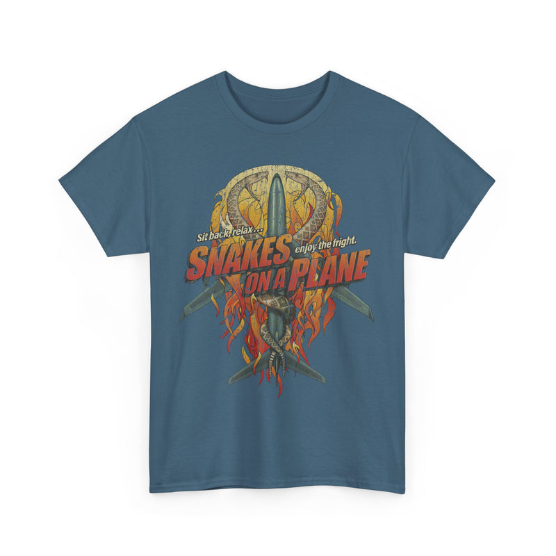 Load image into Gallery viewer, Snakes on a Plane 2006 Action Thriller Movie T-shirt
