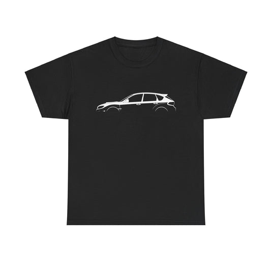 Subaru Impreza WRX STI Hatchback GR Silhouette Car T-shirt