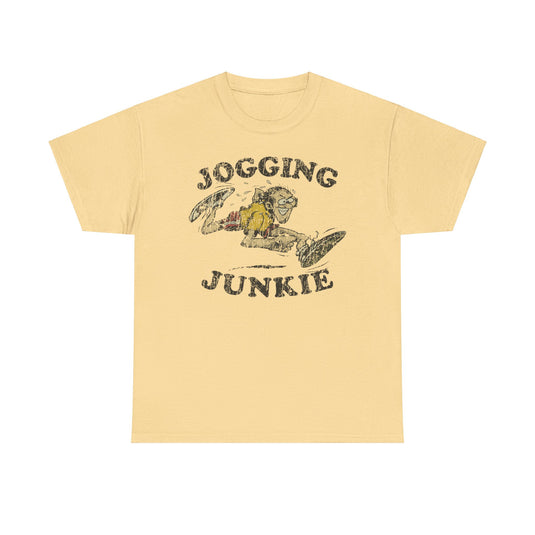Jogging Junkie 1974 Nostalgic Logo T-shirt