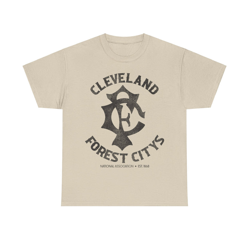 Load image into Gallery viewer, Cleveland Forest Citys Nostalgic Retro Baseball Team T-shirt
