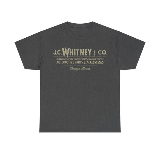 JC Whitney Co 1915 Car Parts Distressed Print T-shirt