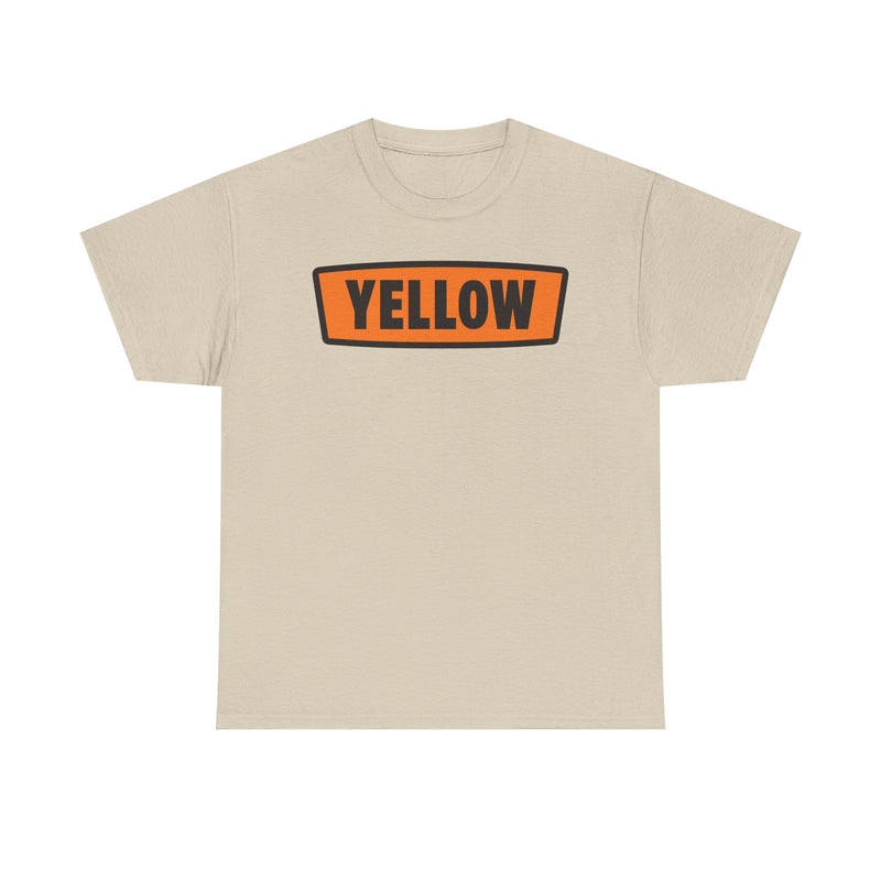 Load image into Gallery viewer, Yellow T-Shirt - Trucking Industry Bankrupt Logo Tee
