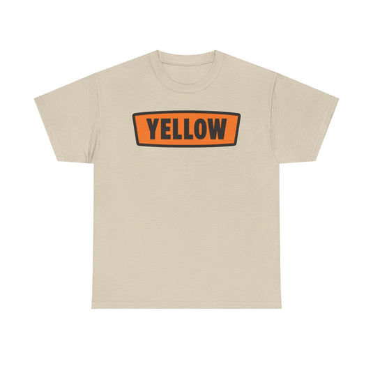 Yellow T-Shirt - Trucking Industry Bankrupt Logo Tee