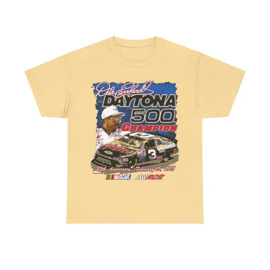 Dale Earnhardt Daytona 500 25th Anniversary Racing T-shirt