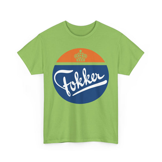 Fokker Royal Dutch Aircraft Manufacturer Vintage Logo T-Shirt