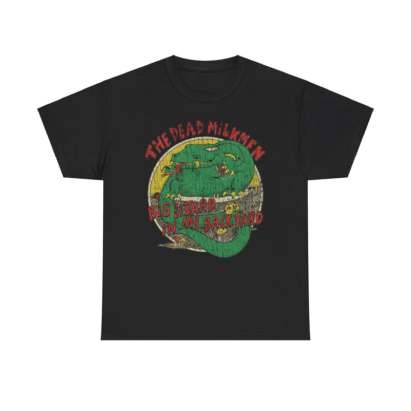 Load image into Gallery viewer, Big Lizard in My Backyard Dead Milkmen Music Rock T-shirt
