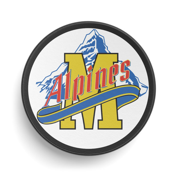 Moncton Alpines Canada American 1982-1984 Hockey Puck