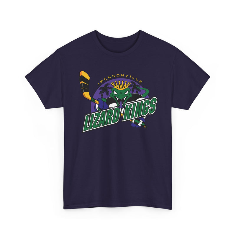 Load image into Gallery viewer, Jacksonville Lizard Kings Florida East Coast Hockey 1995-2000 T-shirt
