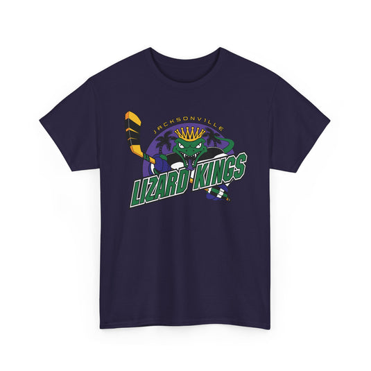 Jacksonville Lizard Kings Florida East Coast Hockey 1995-2000 T-shirt