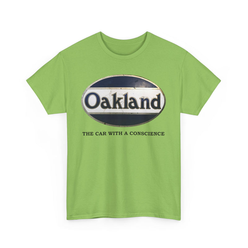 Load image into Gallery viewer, Oakland The Car With A Conscience Pontiac Predecessor T-shirt
