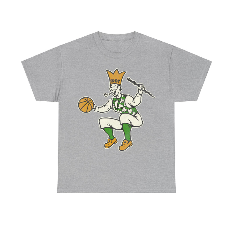 Load image into Gallery viewer, Troy Celtics Basketball Team Nostalgic Retro T-shirt
