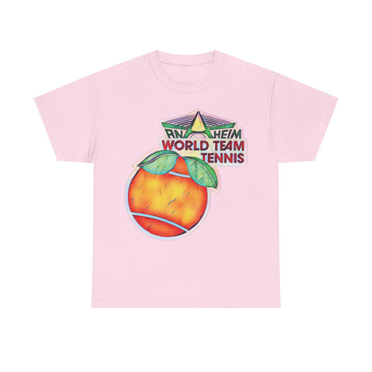 Anaheim Oranges California World Team Tennis T-shirt