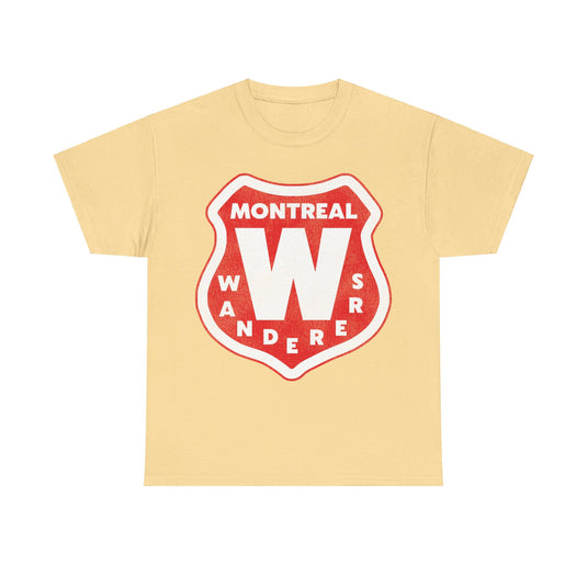 Montreal Wanderers Logo Hockey Team T-shirt