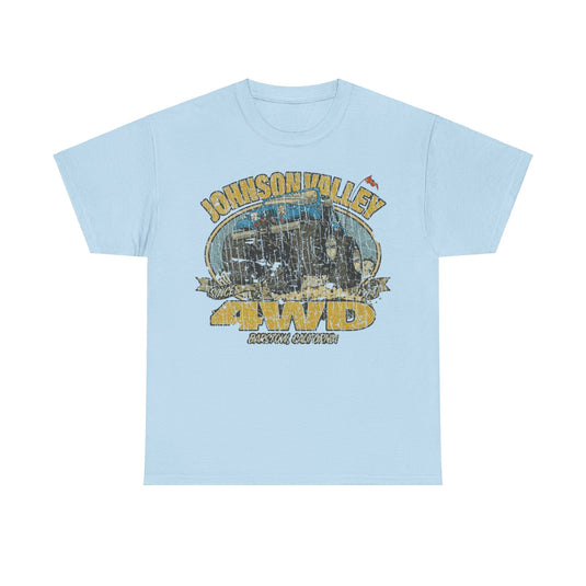 Johnson Valley 4WD 1974 Barstow Store Distressed Print T-shirt