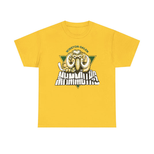 Winston-Salem Mammoths Hockey 1995-1996 North Carolina T-shirt